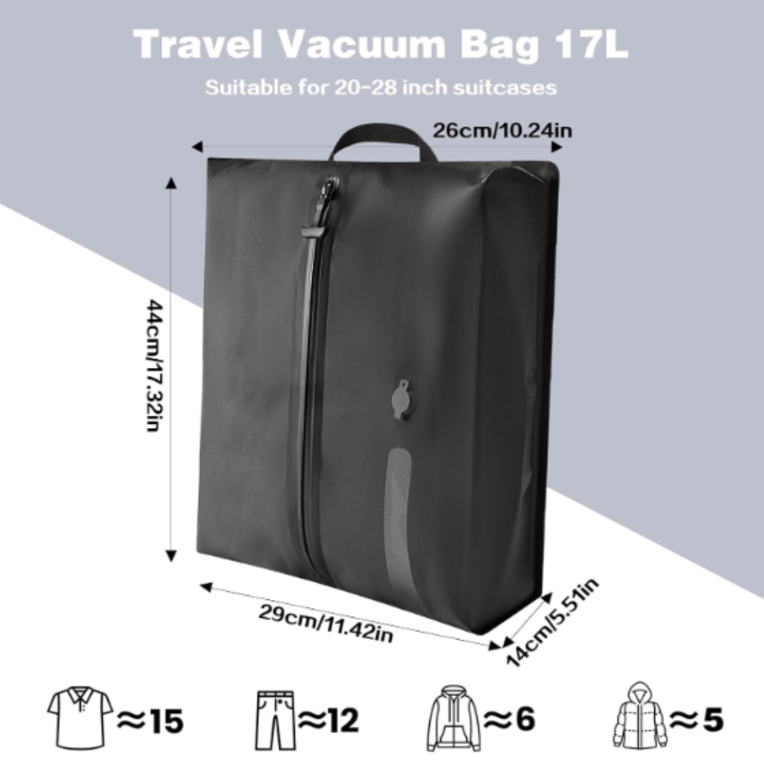 VacuMate™ Travel Compression Bags